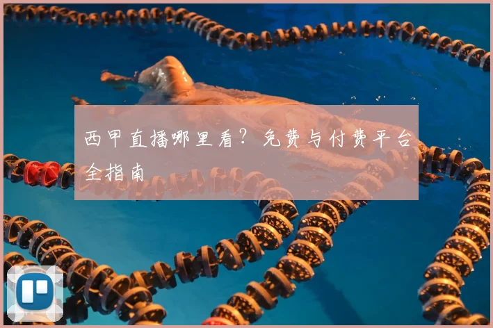 西甲直播哪里看？免费与付费平台全指南