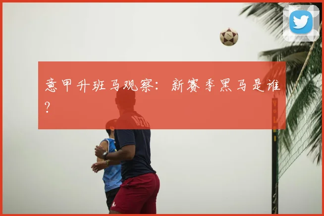 意甲升班马观察：新赛季黑马是谁？